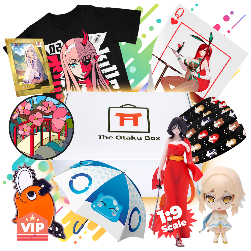 All Anime Merch Items From April's Box The Otaku Box