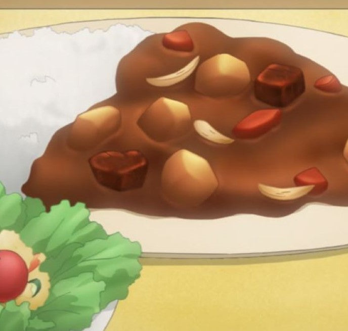 Oishii~desu ‣ Anime Food — Pork Katsu Curry & Fried Rice - Cheer Danshi!!  ep2