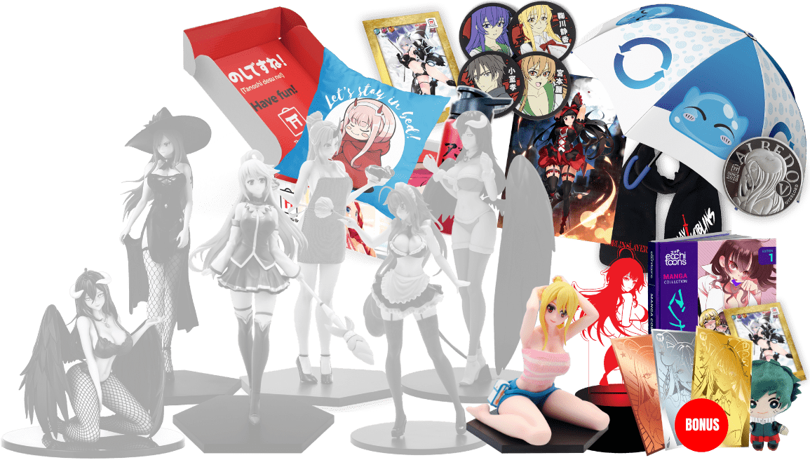 Anime Set Shop - Anime box with scale figures, voting, and ecchi! – The Otaku Box