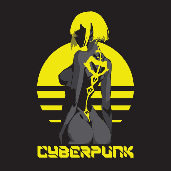 Waifu Lucy Cyberpunk Inspired Anime Design