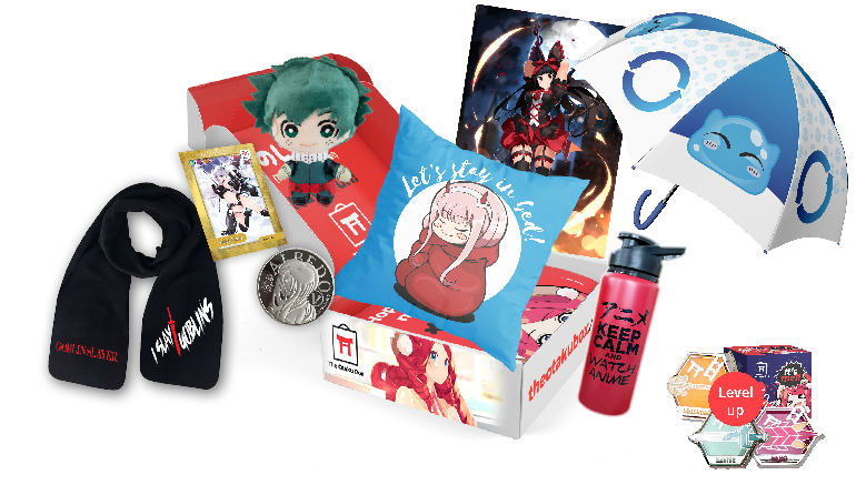 LOOT•ANIME x crunchyroll Monthly Subscription Box! LootCrate Japanese Manga  + Anime Stuff + more - YouTube